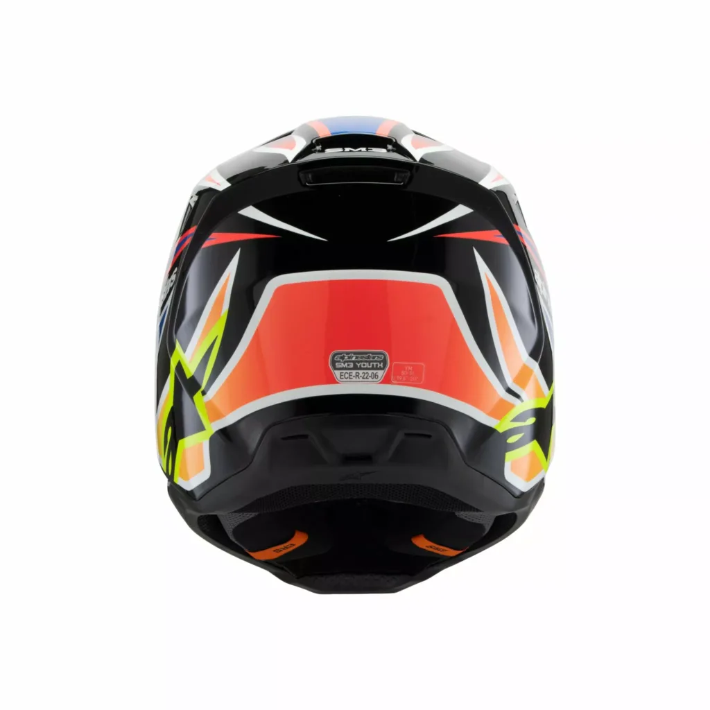 HELMET YTH SM3 WURX BLK/YL/B YS