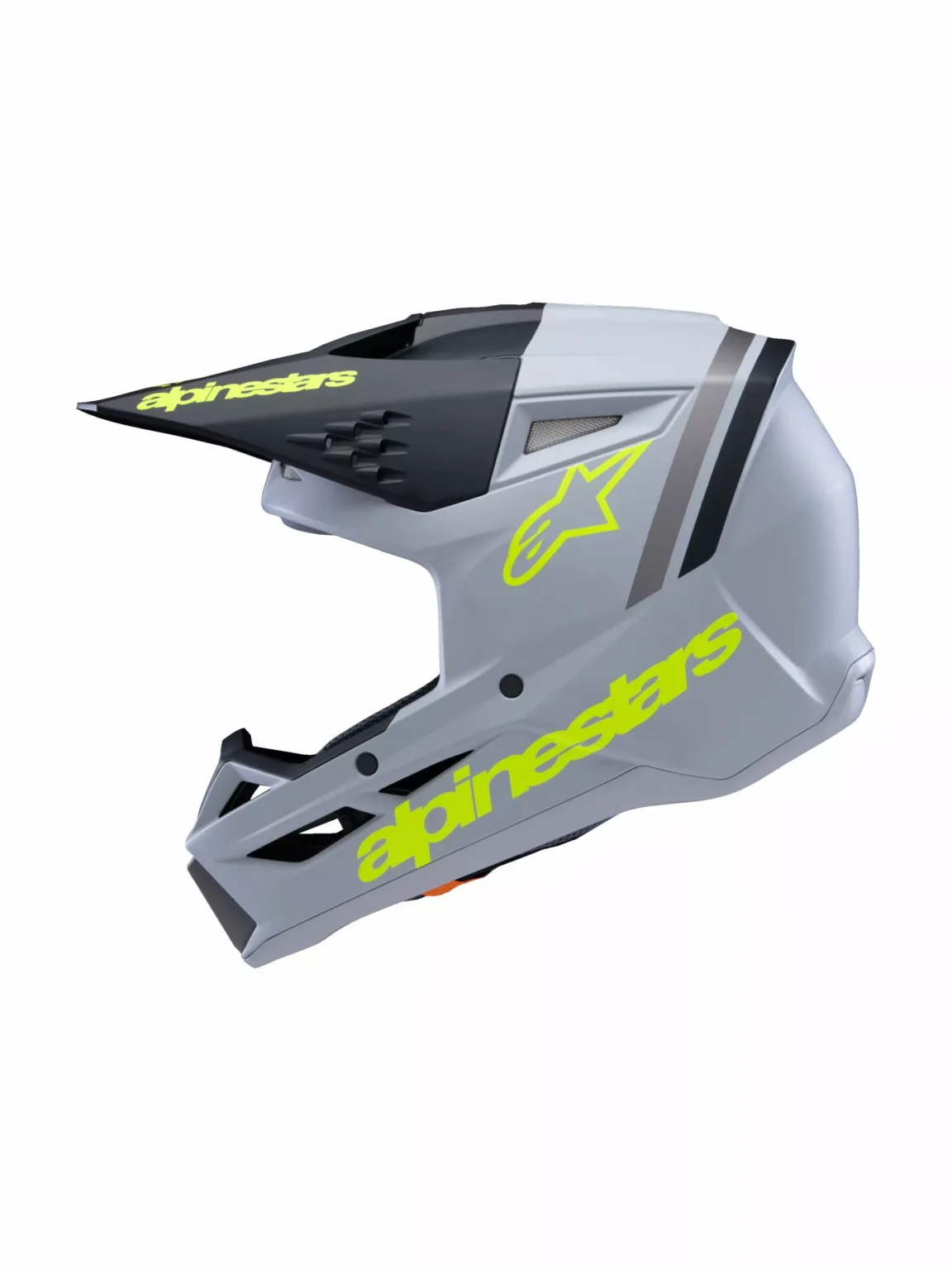 HELMET YTH SM3 RADIUM GY/BLK/YL YS