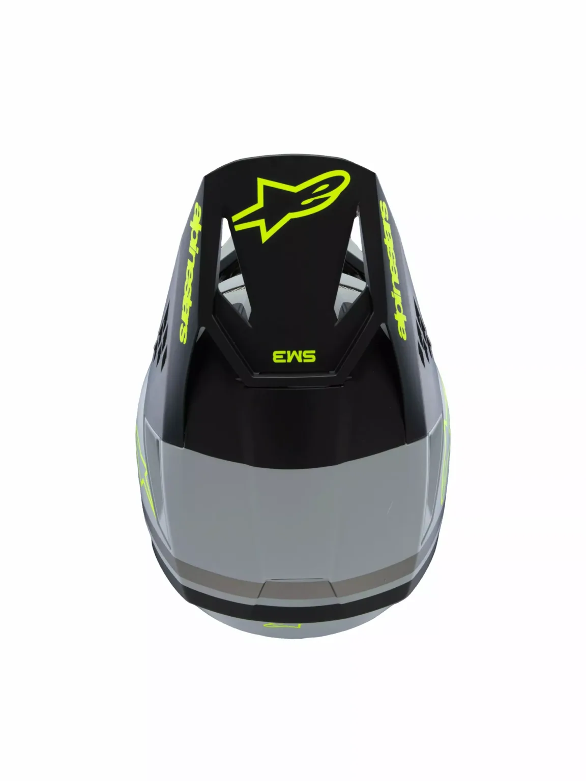 HELMET YTH SM3 RADIUM GY/BLK/YL YS