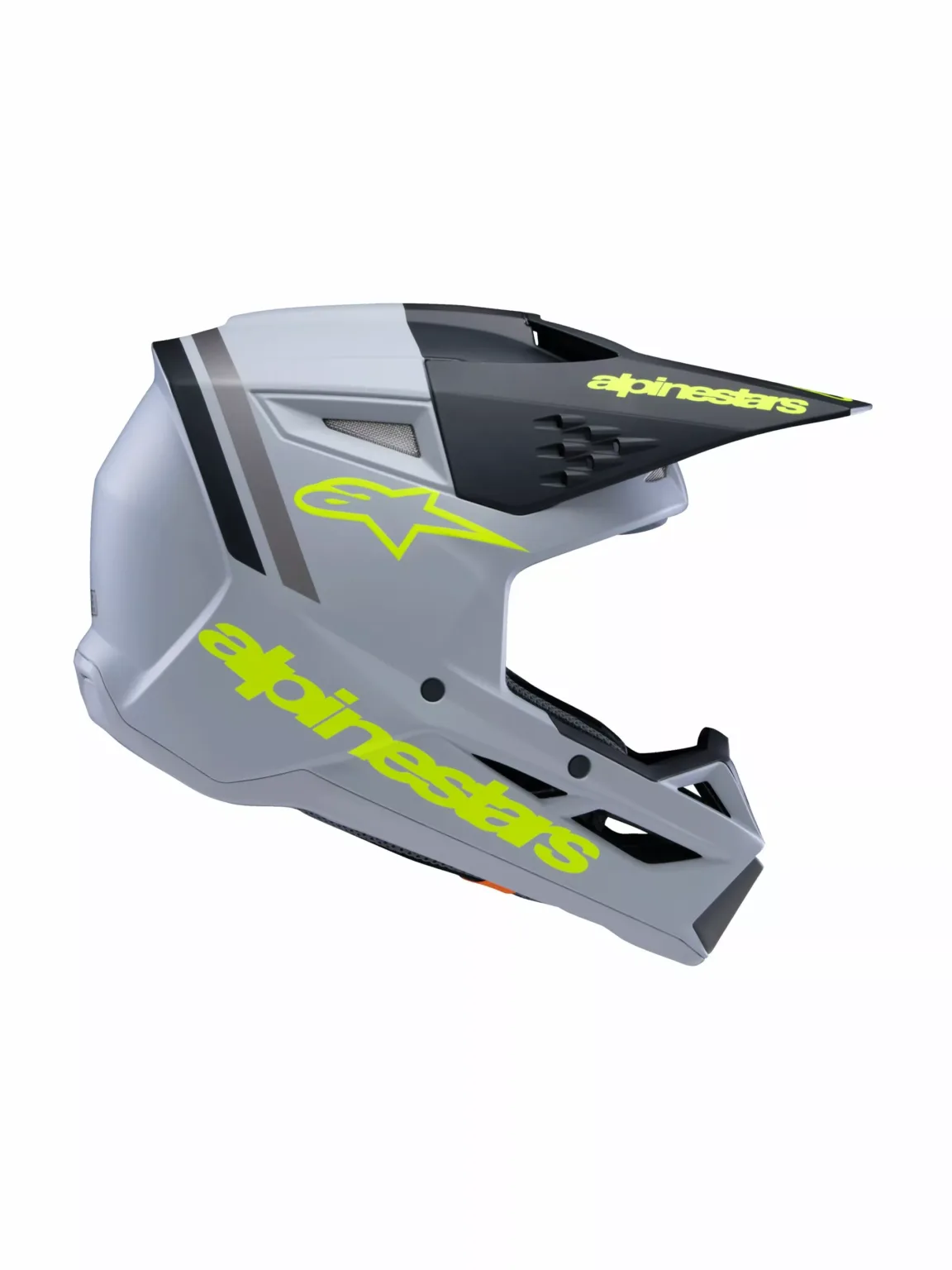 HELMET YTH SM3 RADIUM GY/BLK/YL YS