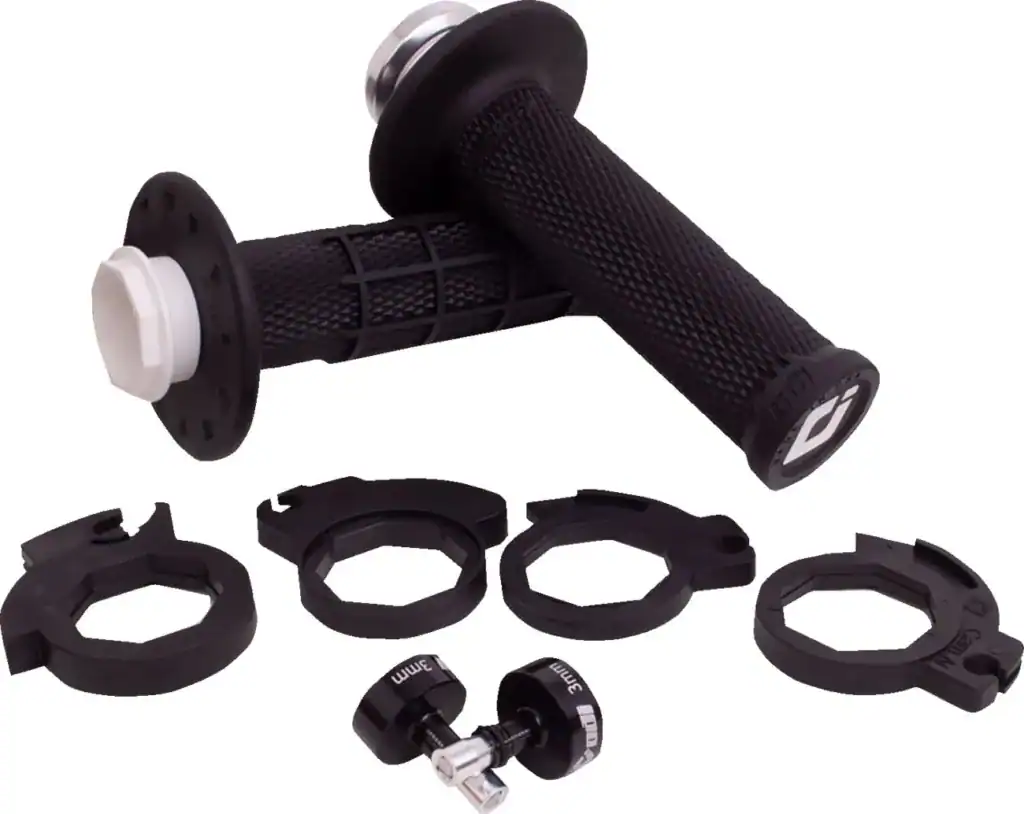 GRIP 1/2 WAFFLE MICRO-X LOCK ON BK-SL