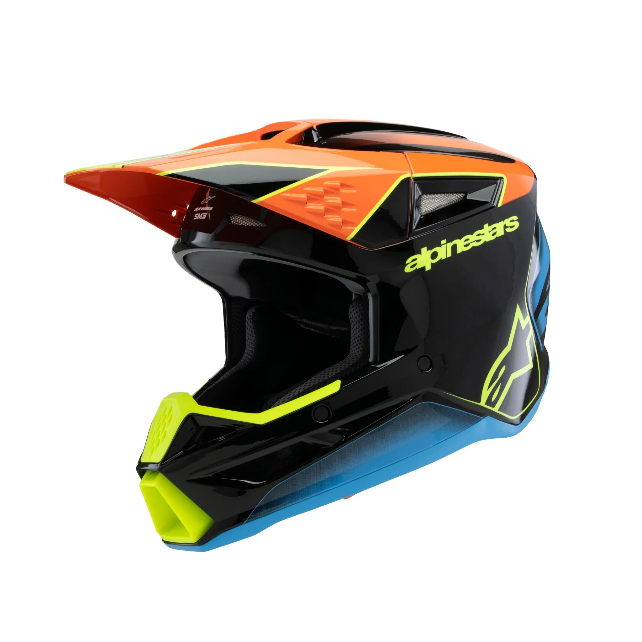 Krossikiiver Laste SM3 FRAY — BLK/OR/YL
