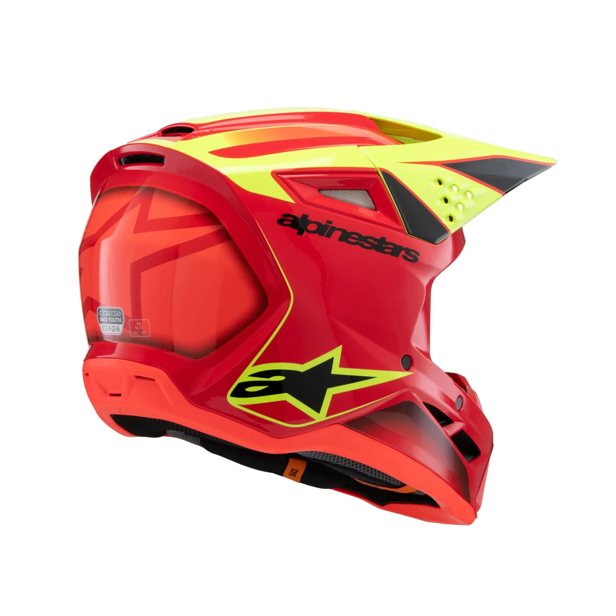 Krossikiiver Laste SM3 FRAY — RD/YL/BK - Image 7