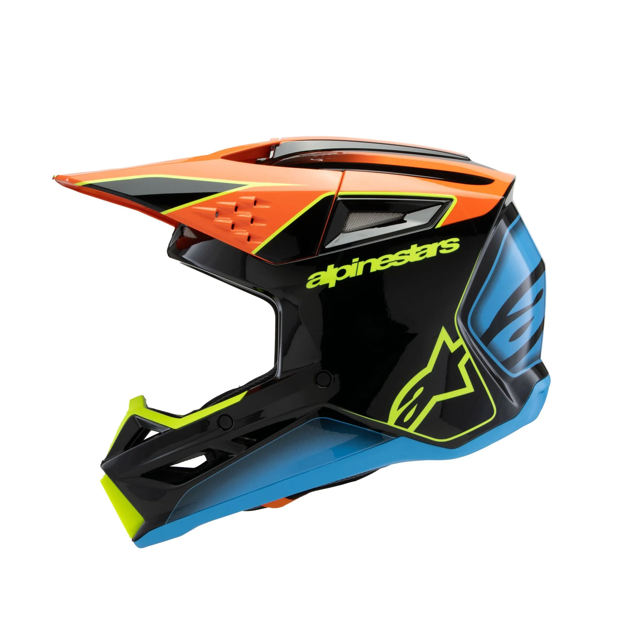 Krossikiiver Laste SM3 FRAY — BLK/OR/YL - Image 2