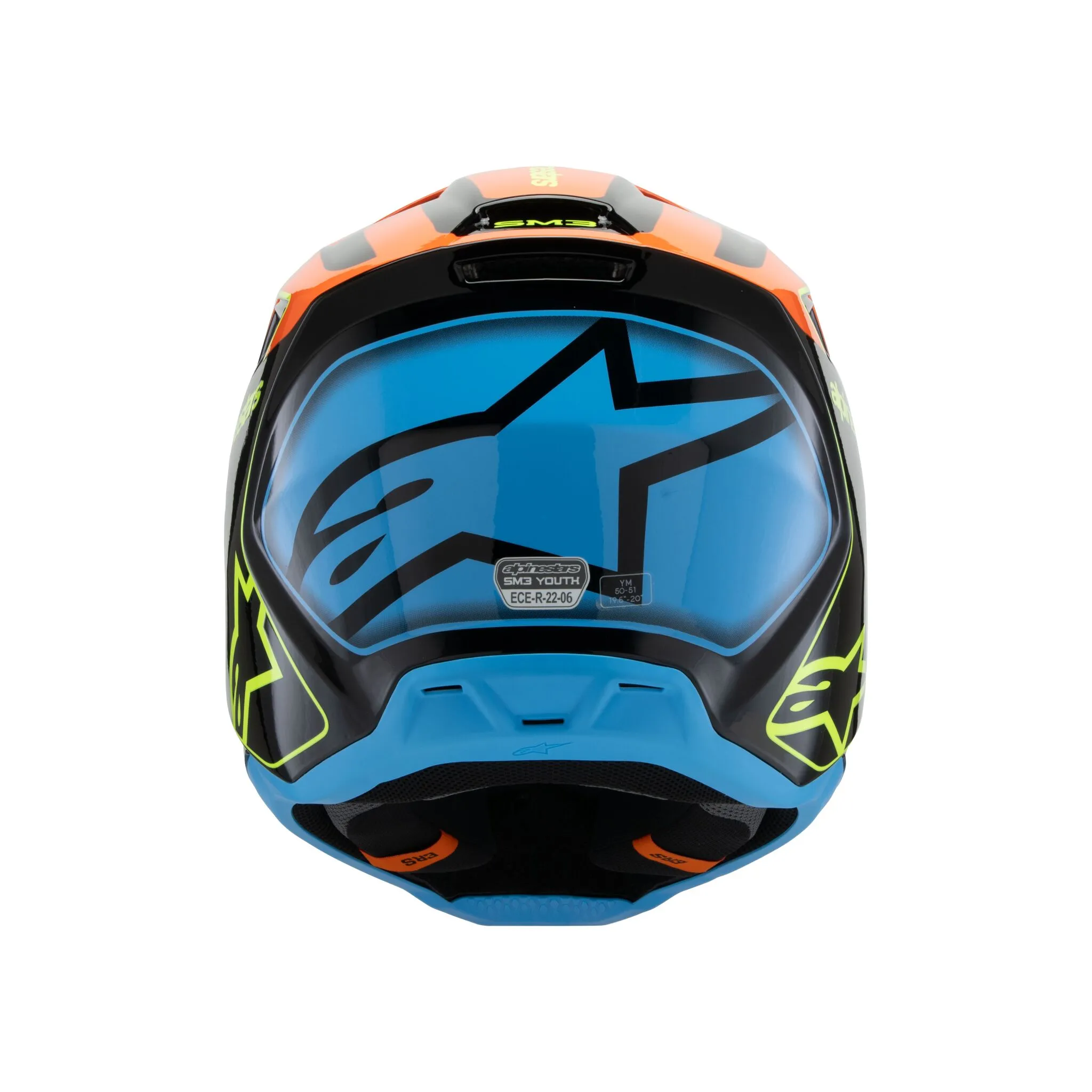 Krossikiiver Laste SM3 FRAY — BLK/OR/YL - Image 3